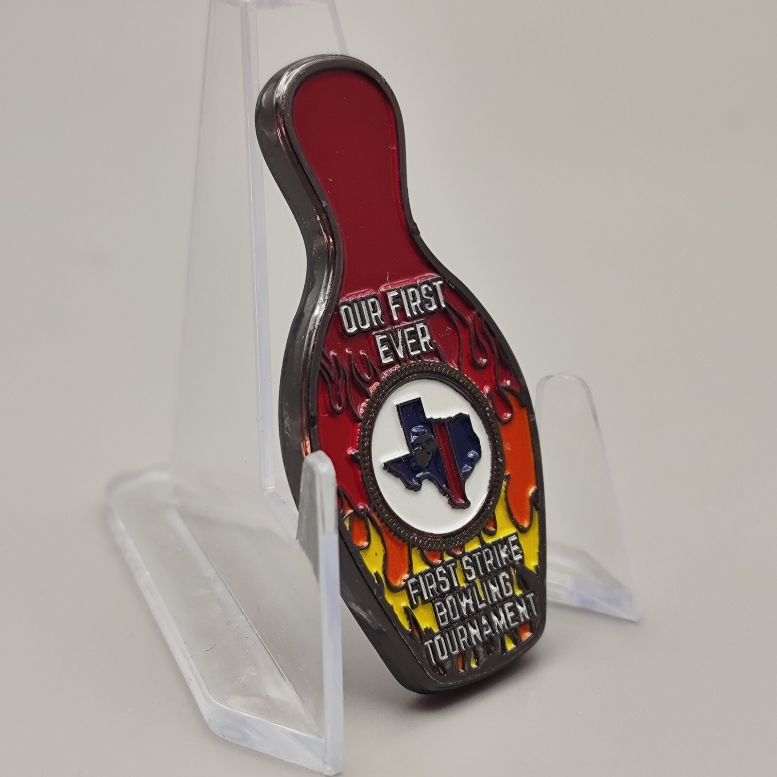 First Strike Bowling Tournament Challenge Coin