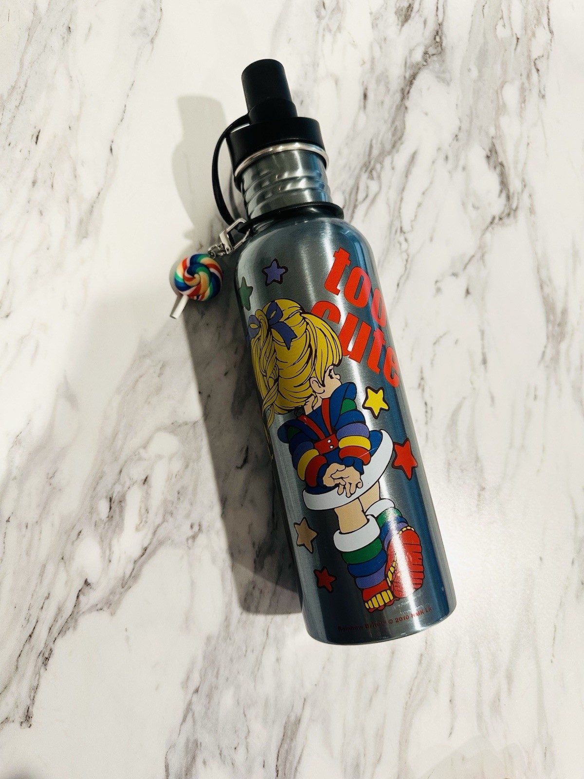 Rainbow Brite Metal Water Bottle 2010