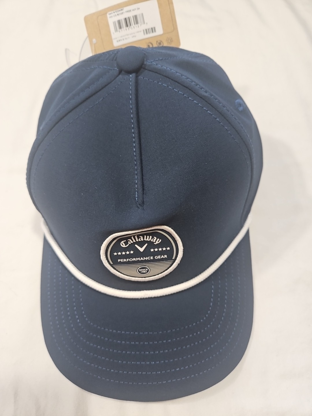 Callaway Golf Bogey Free Hat Navy White NWT -- FREE SHIP!