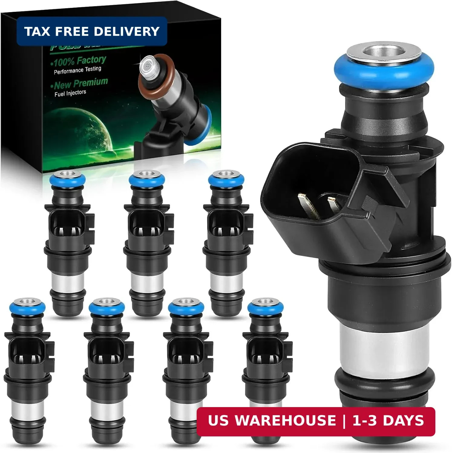 Fuel Injectors for:-Chevy Silverado Tahoe Express 1500 2500 3500 for:-GMC Sierra