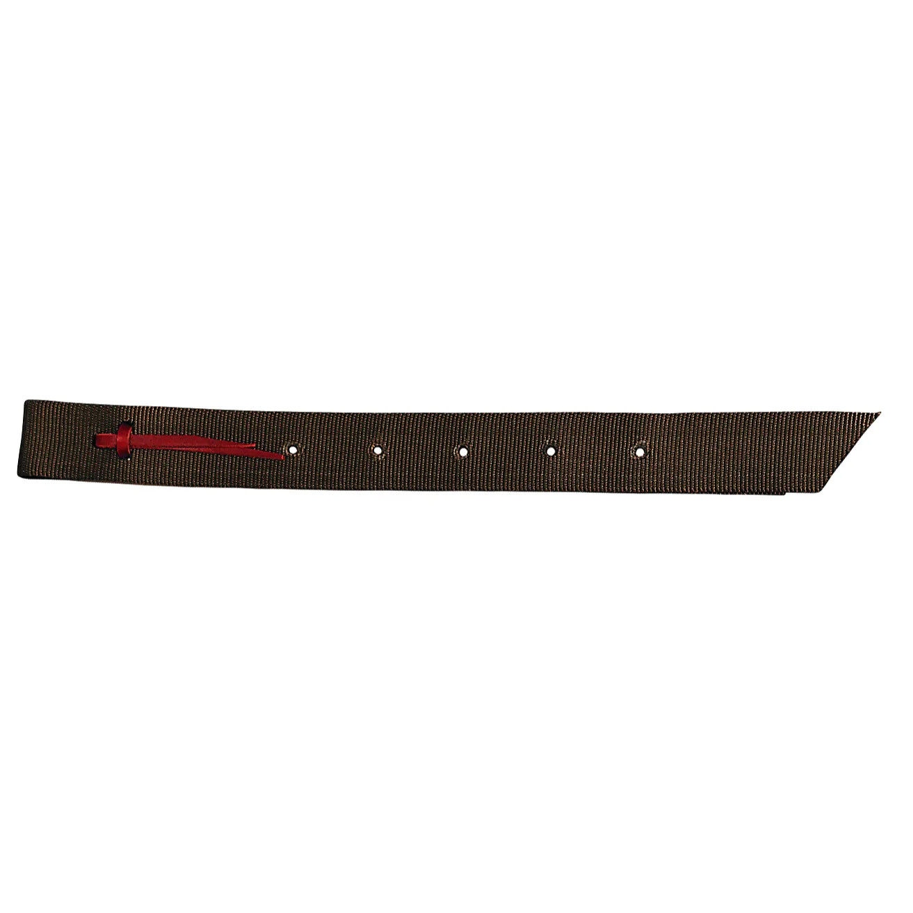 Weaver Leather Nylon Off Billet with Burgundy Latigo Leather Tie - 1-3/4” x 39”