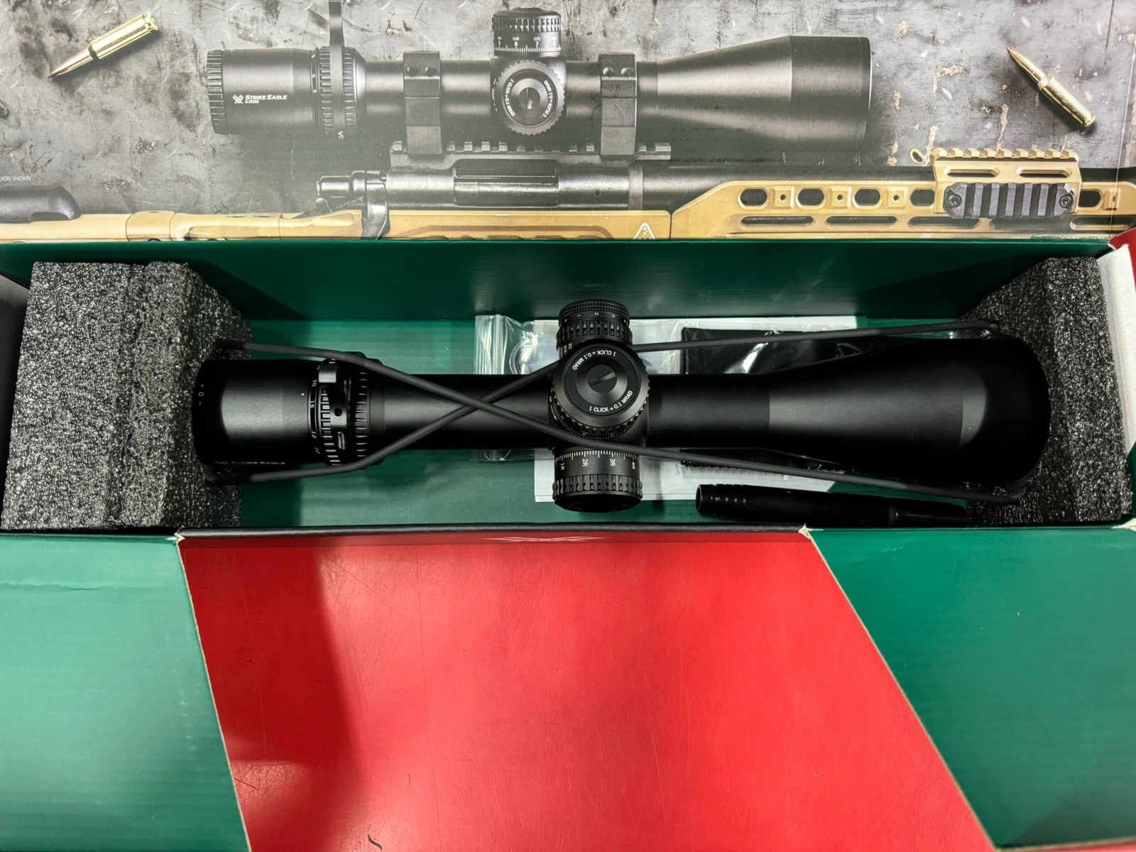 Vortex Strike Eagle 5-25X56 FFP EBR-7C (MRAD) Reticle (SE-52504)