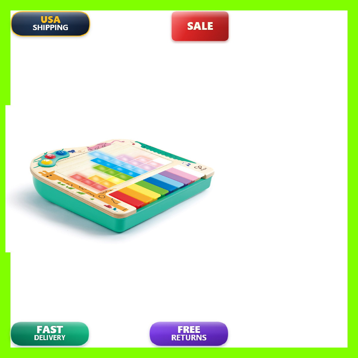 Hape Dynamic Pixel Piano Toy E0635