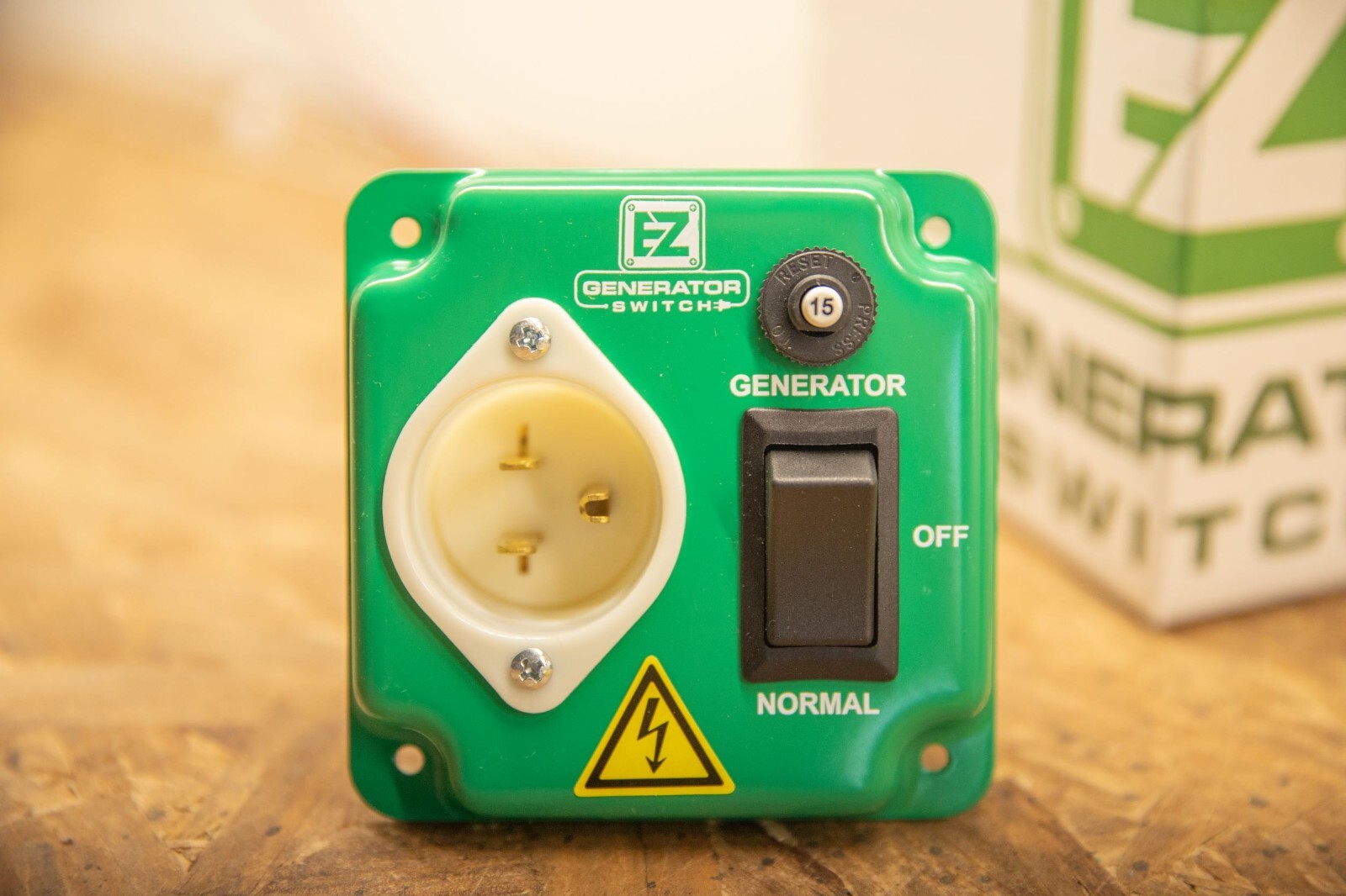 The Original EZ GENERATOR TRANSFER SWITCH - UL / CSA Approved - USA Made - 12OV