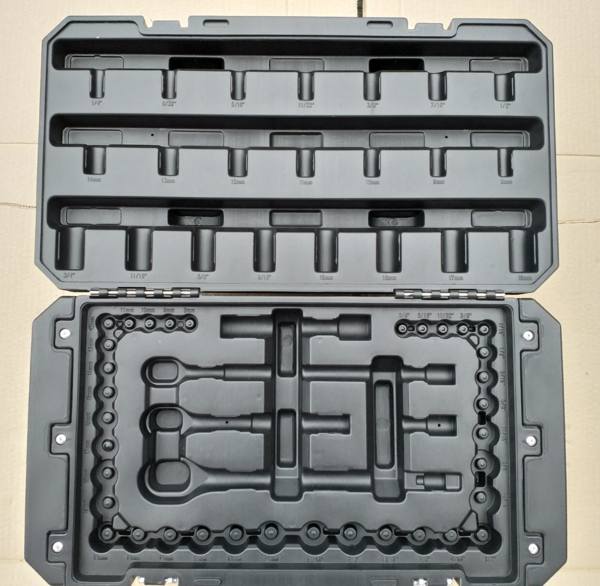 Halfords Tool Box, Black