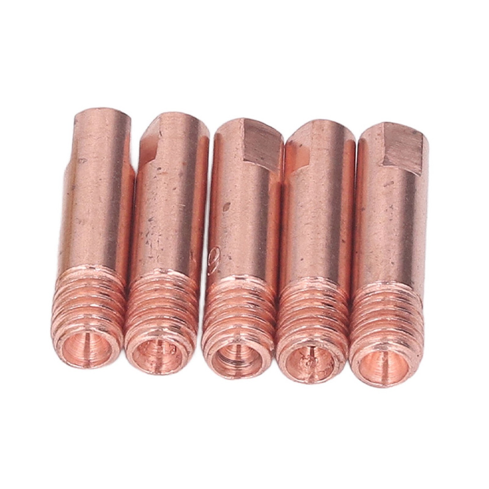 7Pcs Set Welding Nozzle Diffuser Tip Kit Clear Thread Good Conductivity Smoothly