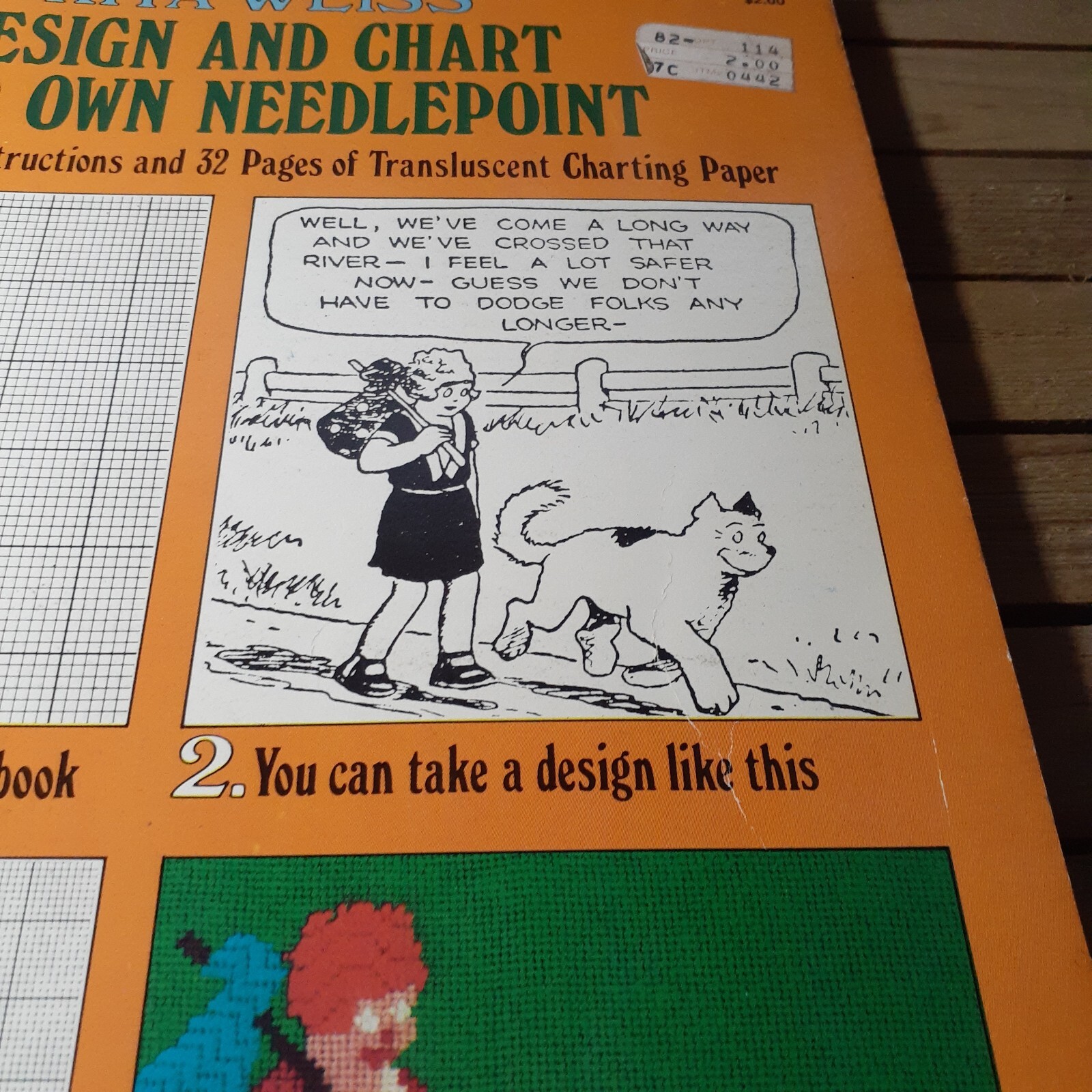 Design and Chart Your Own Needlepoint Rita Weiss with Step by Step Instructions