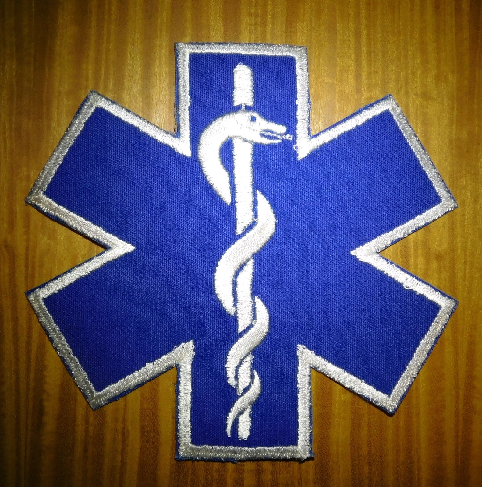 GEMSCO NOS Vintage EMS - STAR OF LIFE JACKET PATCH - Original 1990 mint