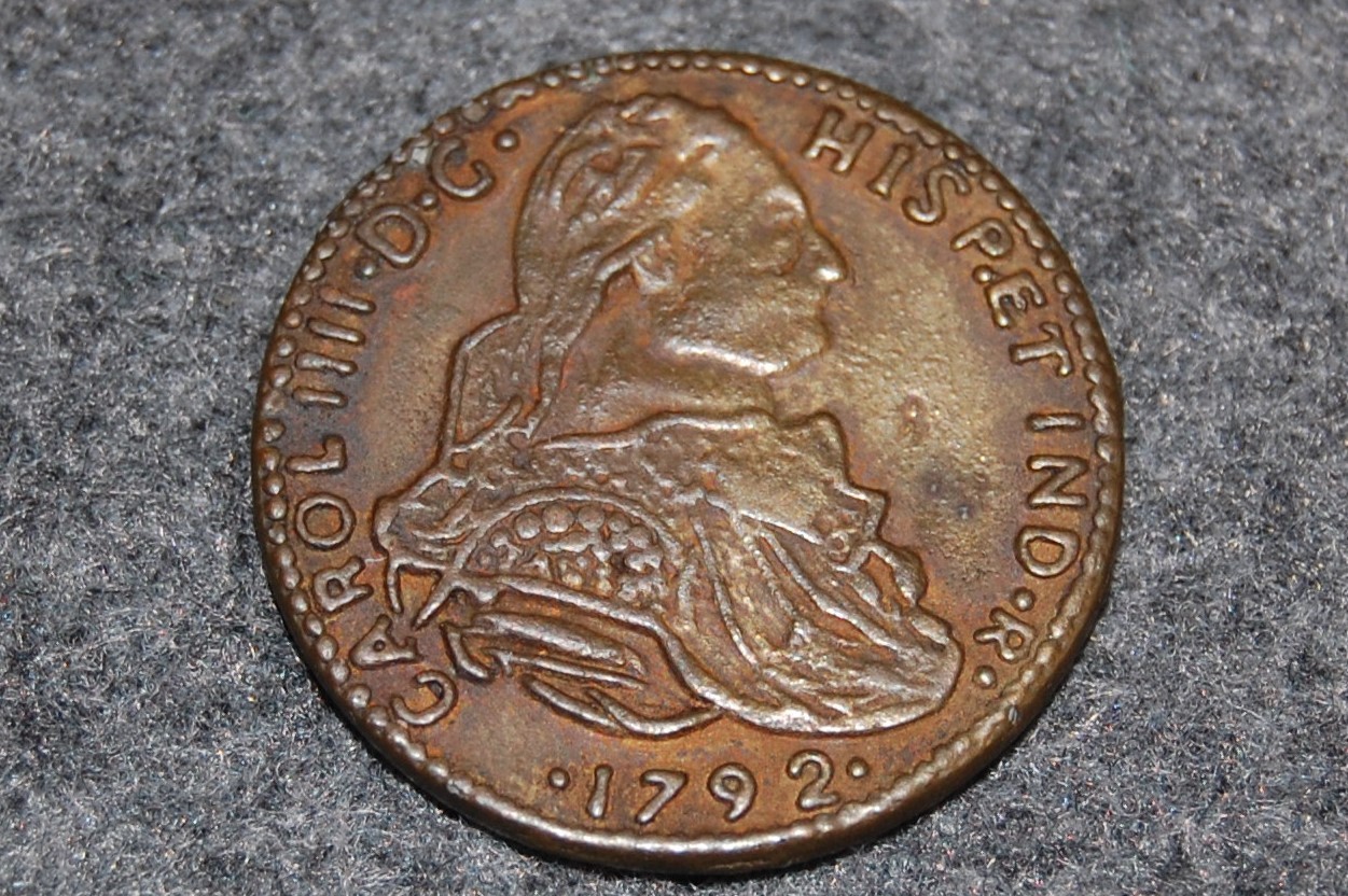 1792 Spanish 8 Reales Coin – Charles IV (Carlos IIII) SOUVENIR FANTASY