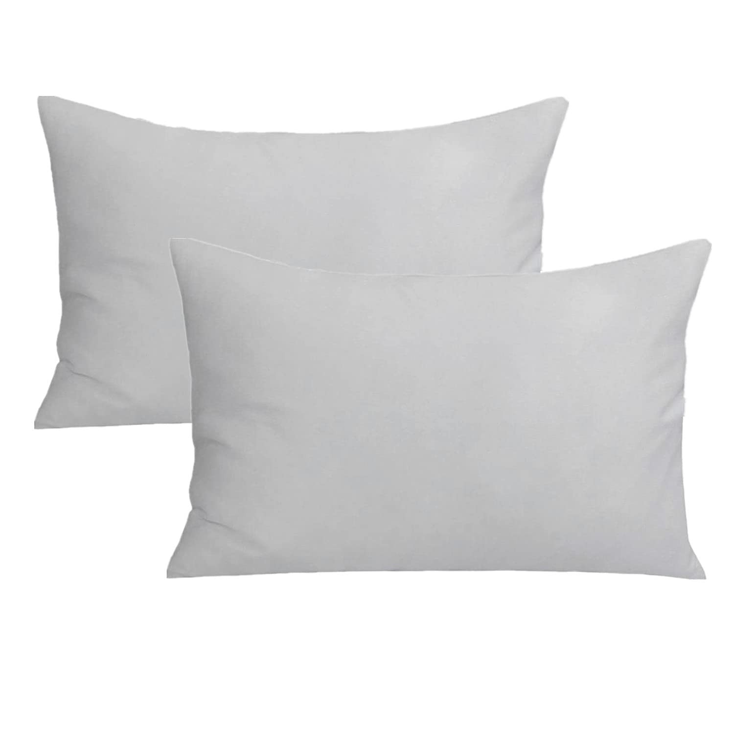 Toddler Pillowcase 100% Cotton 14x20 in Pack of 2 - Envelope Closure, Soft