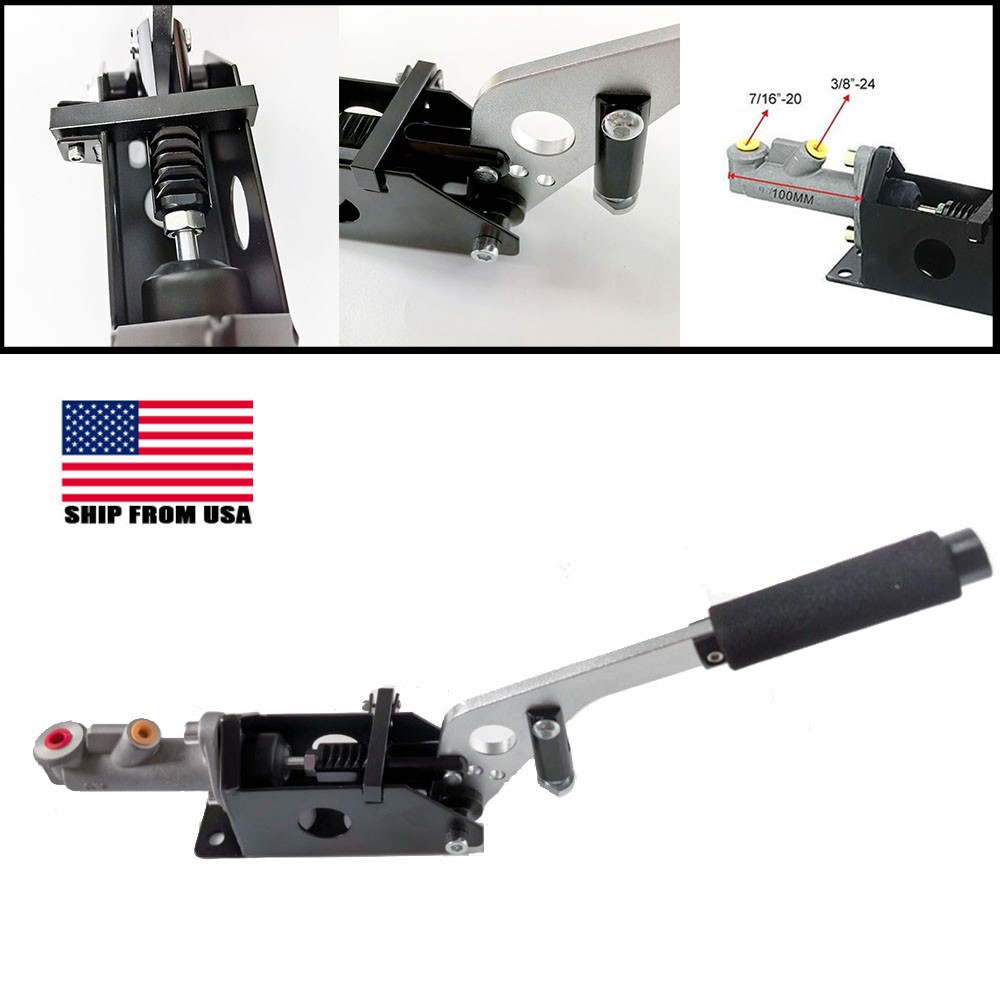 （Usa）Racing Car Drift Hydraulic Vertical Handbrake Auto Hand Brake Parking Lever