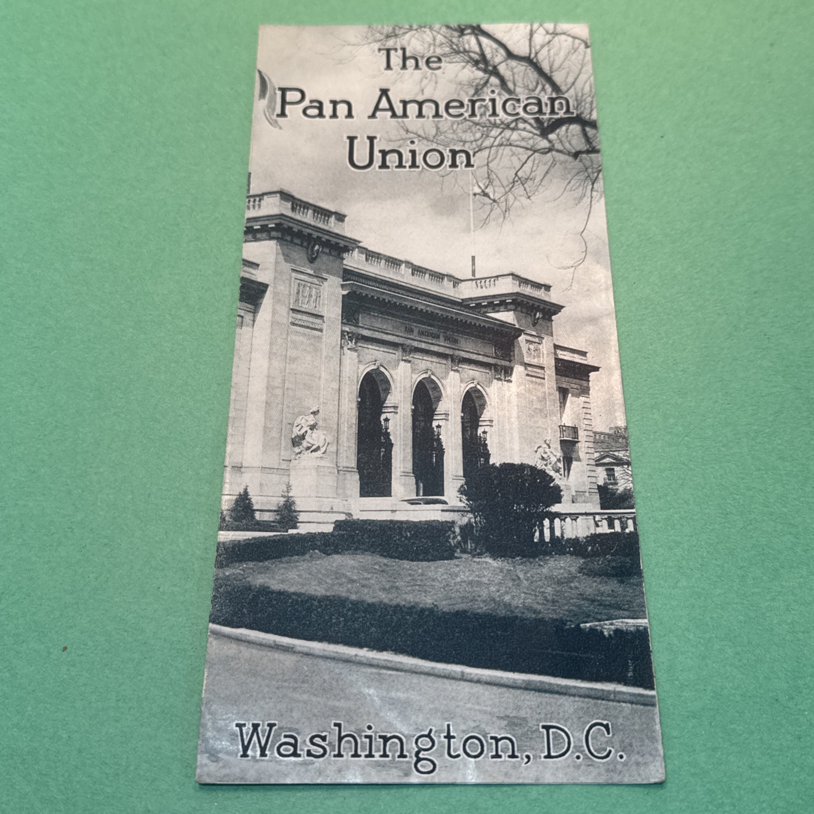 PAN AMERICAN UNION WASHINGTON DC BROCHURE 30's 40's Leo Stanton Rowe