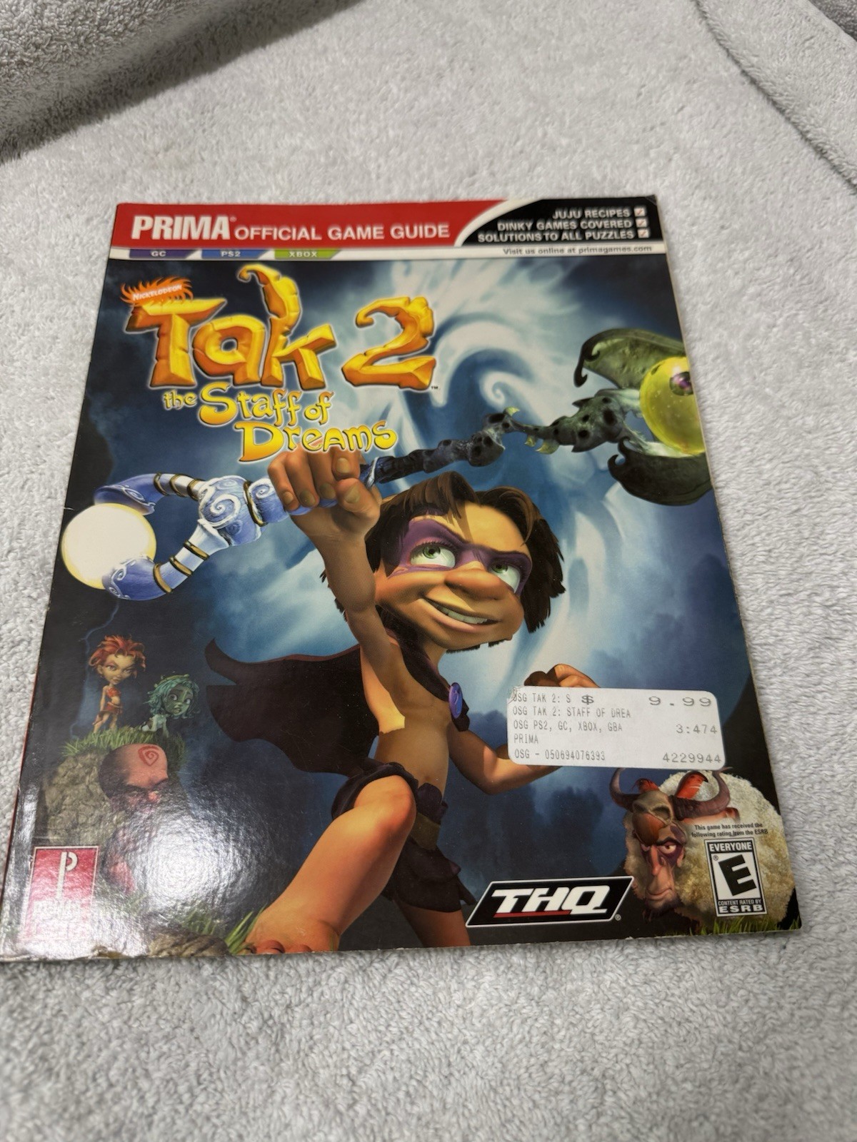 Prima TAK 2 the Staff of Dreams Game Guide GC PS2 XBOX used