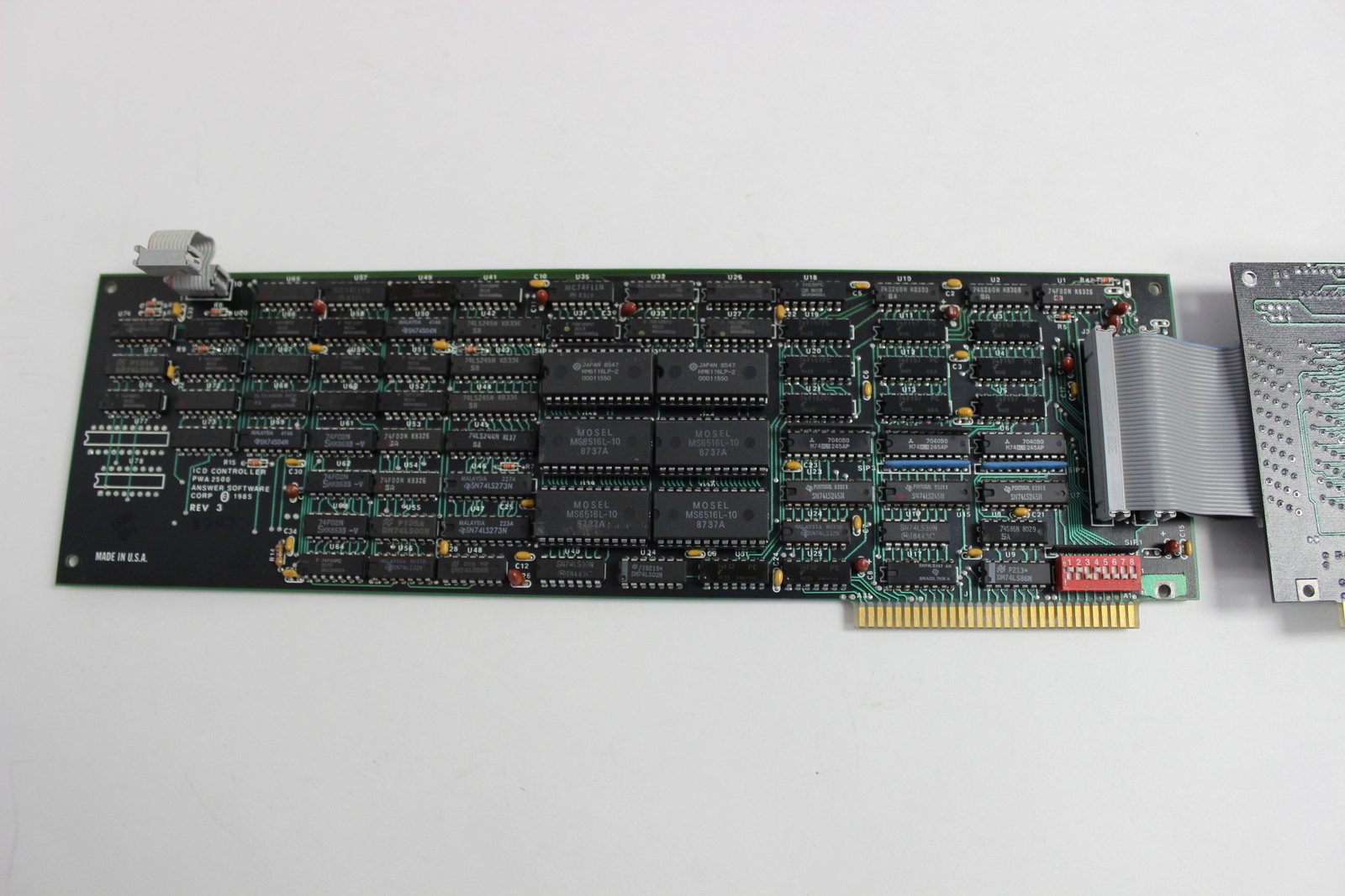 ANSWER SOFTWARE ISA ICD CONTROLLER PWA 2500 WITH ICD MEMORY BOARD PWA 2550