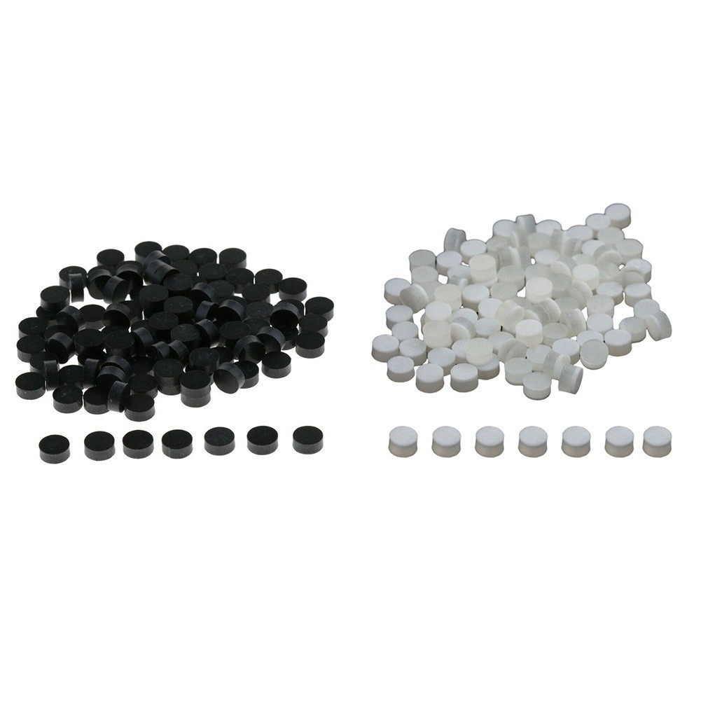 Guitar and Instrument Fingerboard Dots Pack of 100 Black Inlay Markers