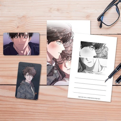 Webtoon MD [ My Brother's Lover 형의 애인 ] Lenticular Photocard Set (BEONGD351)