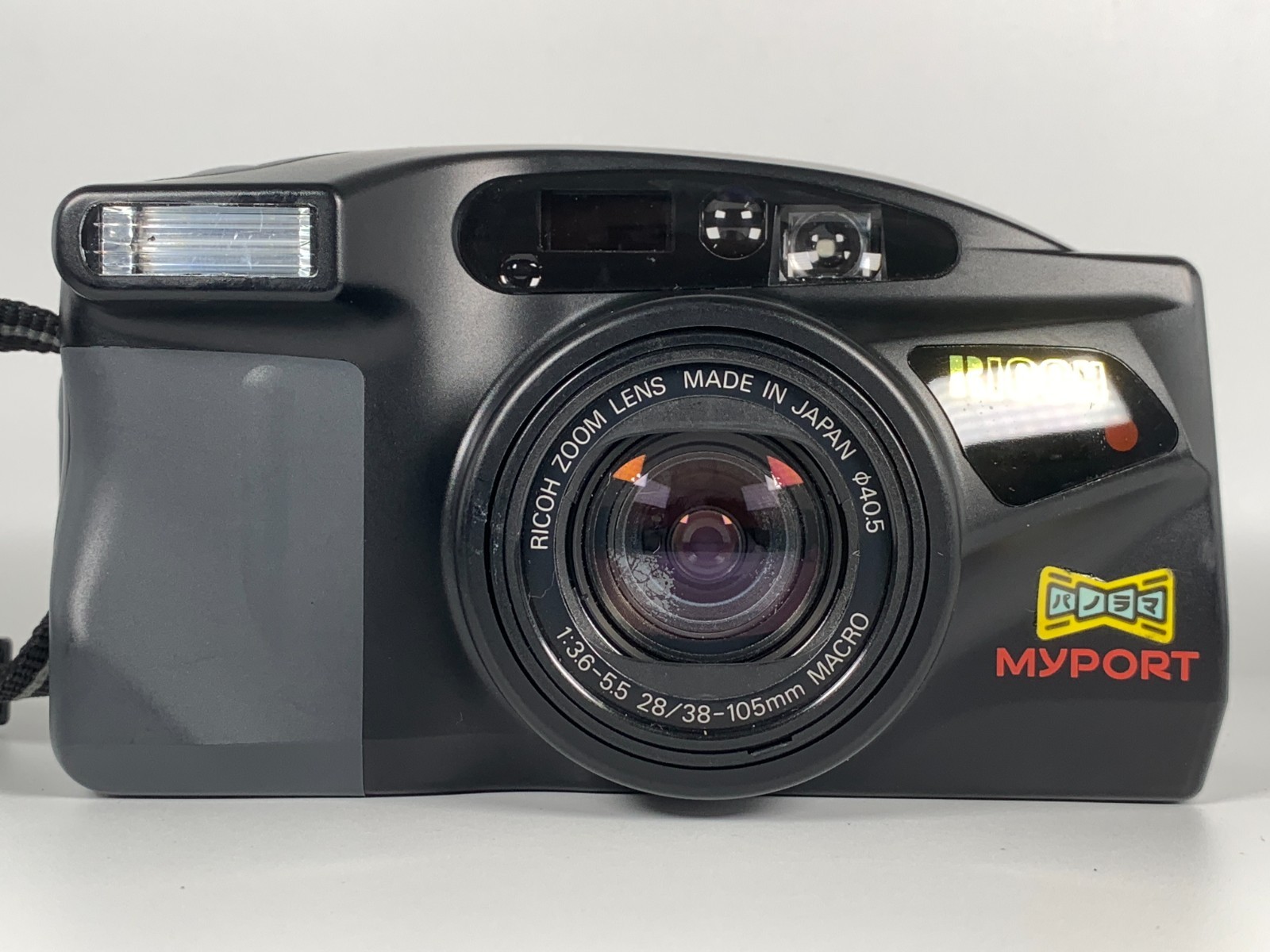 Ricoh Myport Zoom Wide 35mm Film Camera 28-105mm AF Zoom Japan Tested Fungus