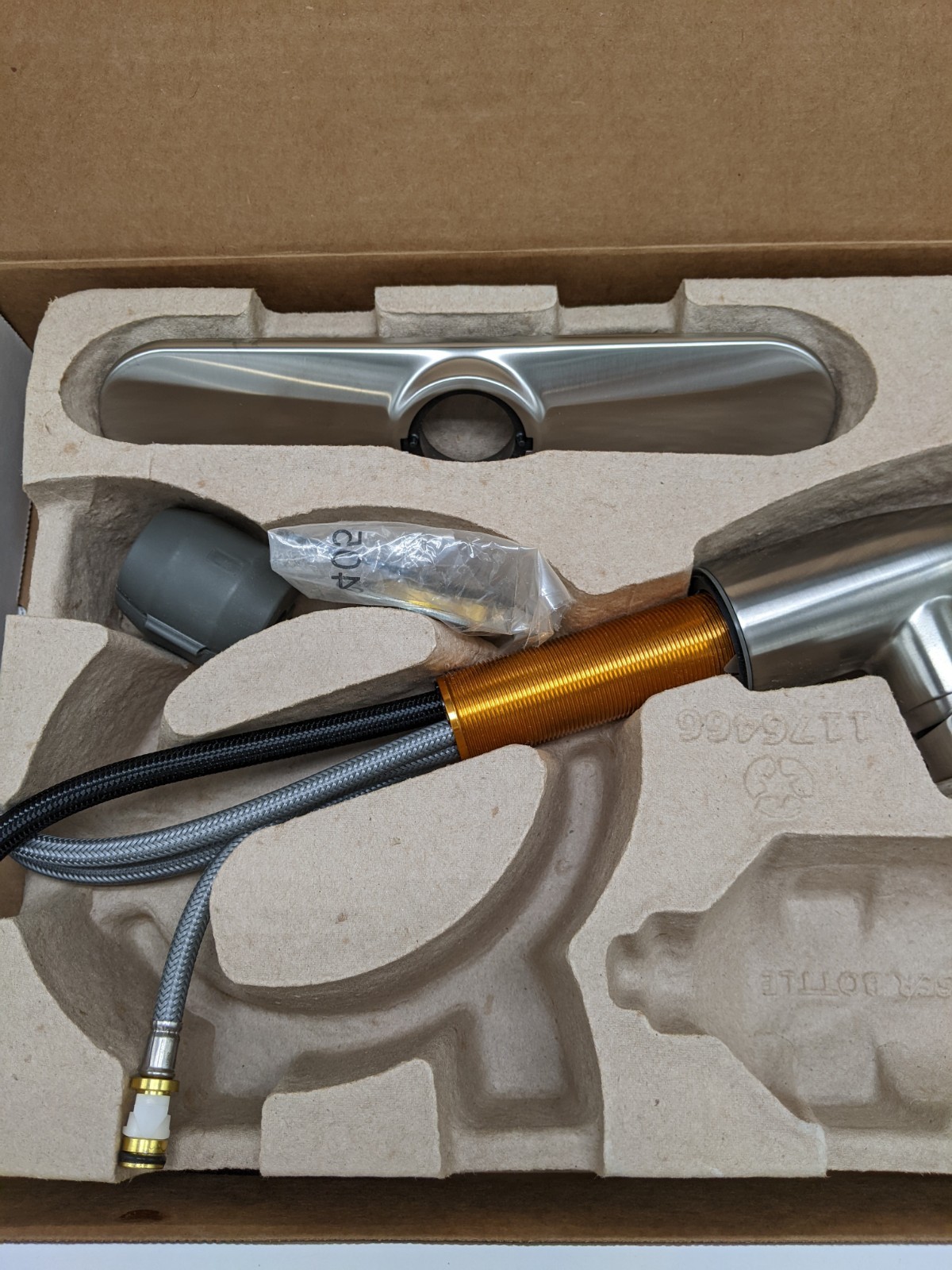 Kohler 596-VS Simplice Kitchen Faucet Pull Down Vibrant Stainless Steel