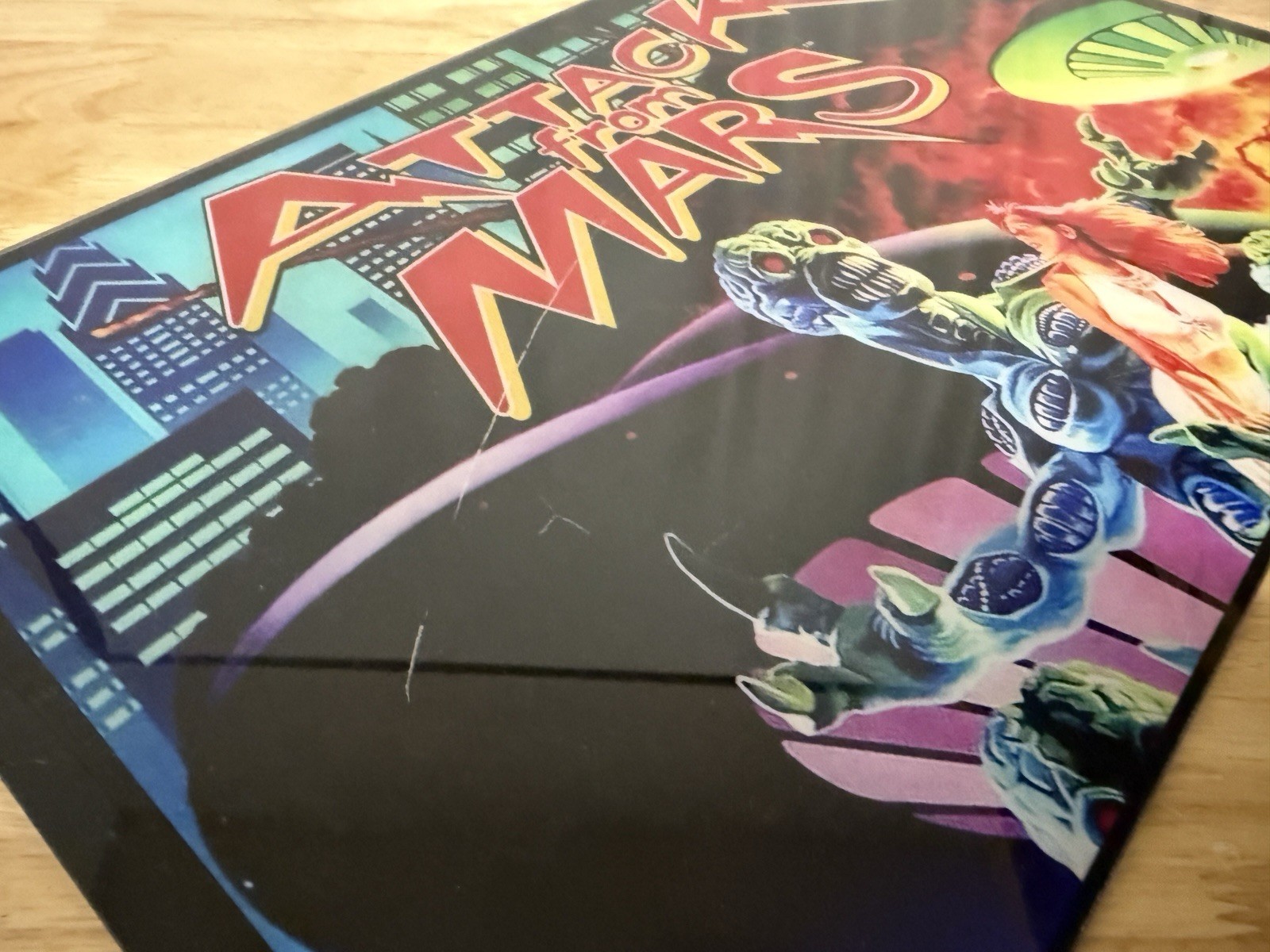 Arcade1up Attack from Mars Plexi Panel Only