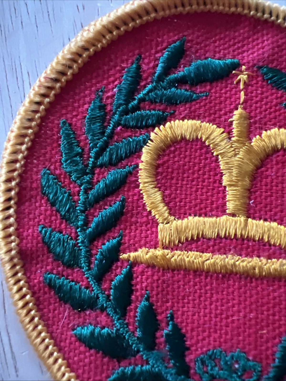 Vintage Warrant Officer Class 2 (WO2) rank Patch