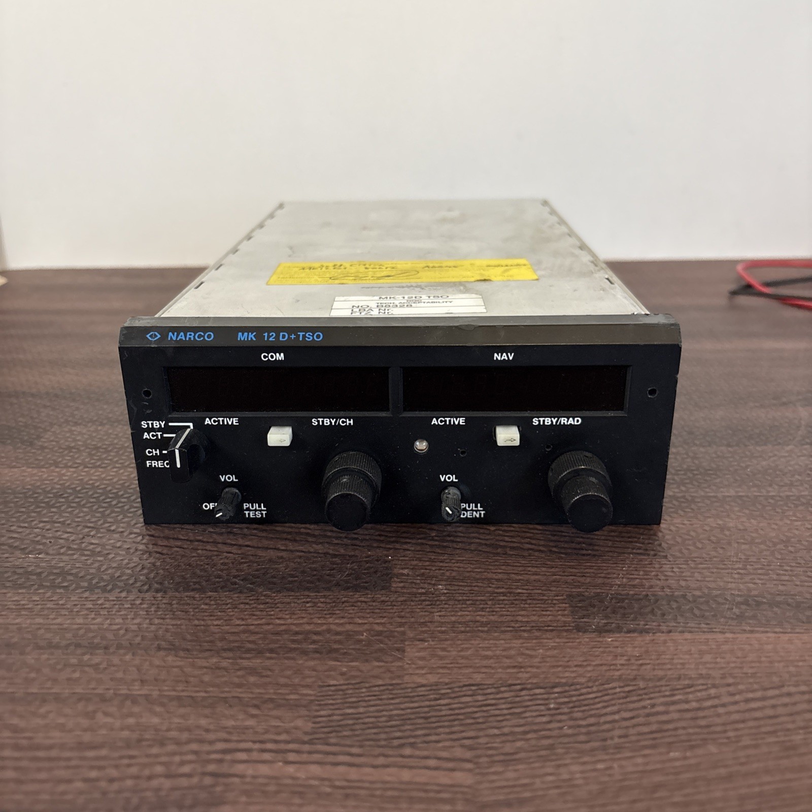 NARCO MK 12D+ Plus 14 Volt With Glideslope - Not Tested