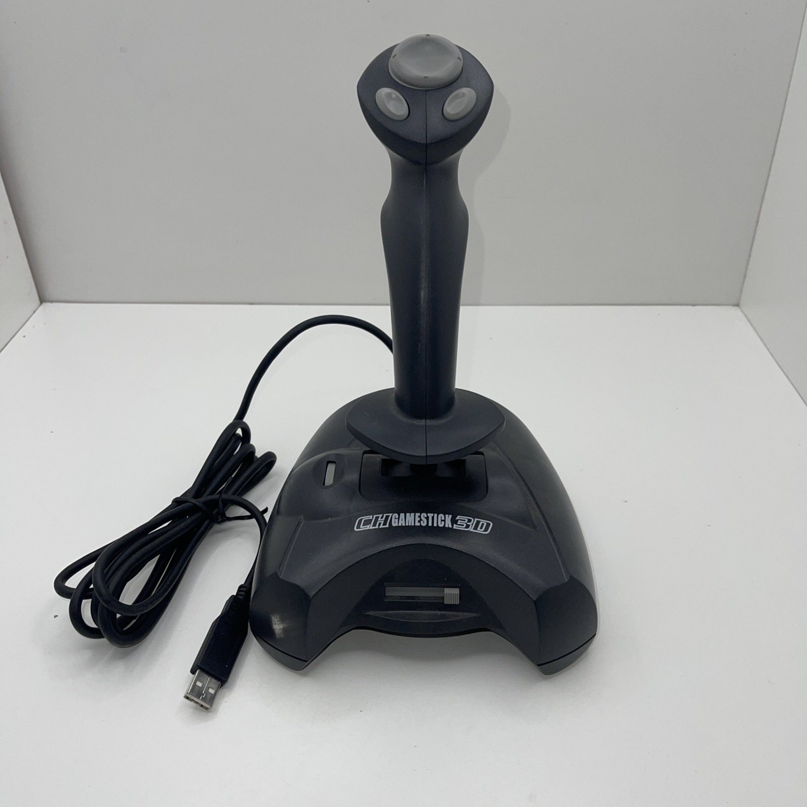 CH Products Gamestick 3D Joystick 4-Button 4-Way Hat Switch & 3D Twist Action