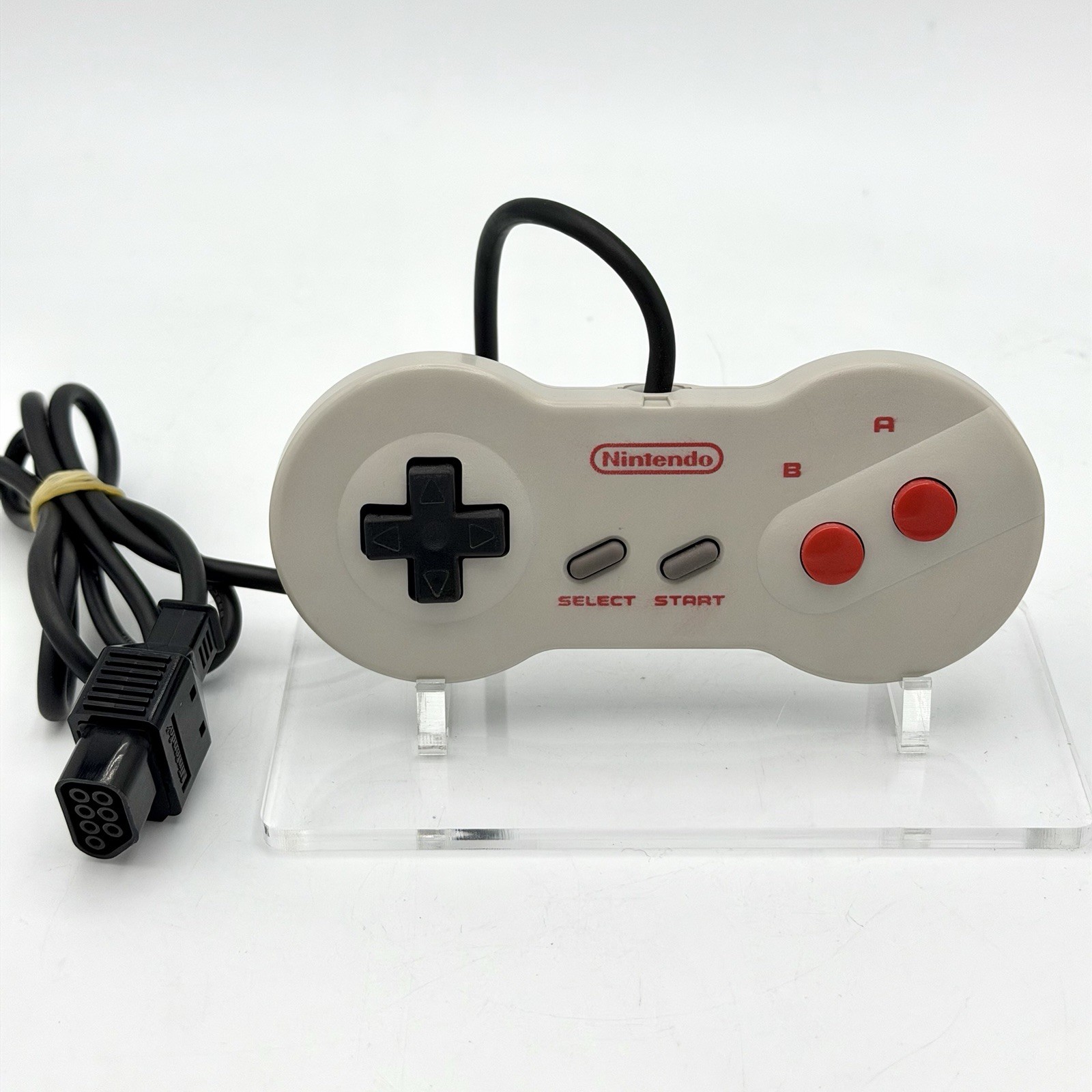 Nintendo Famicom OEM Dogbone Controller Pad NES FC HVC-102 CLEANED TESTED WORKS