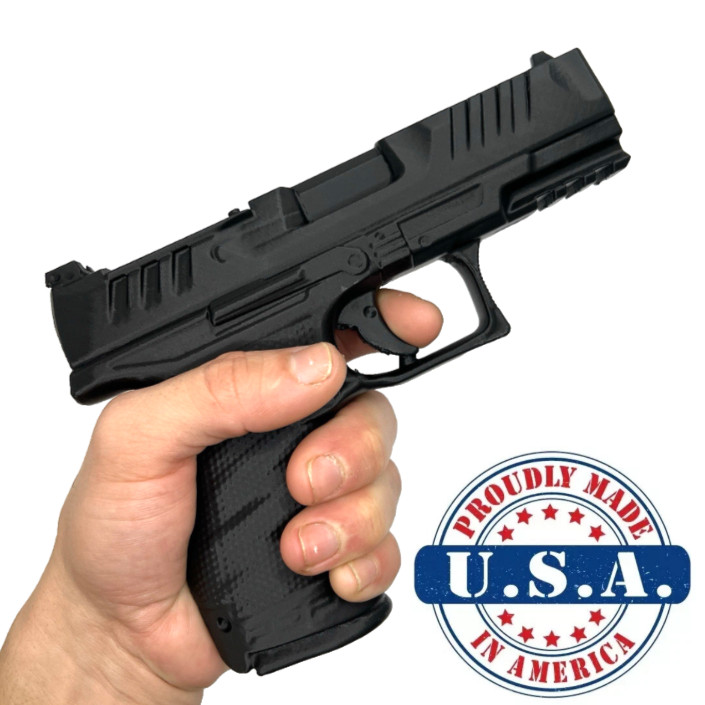 Walther PDP Compact 4" Training Gun 1:1 Scale Non-Firing Replica Prop SAFE
