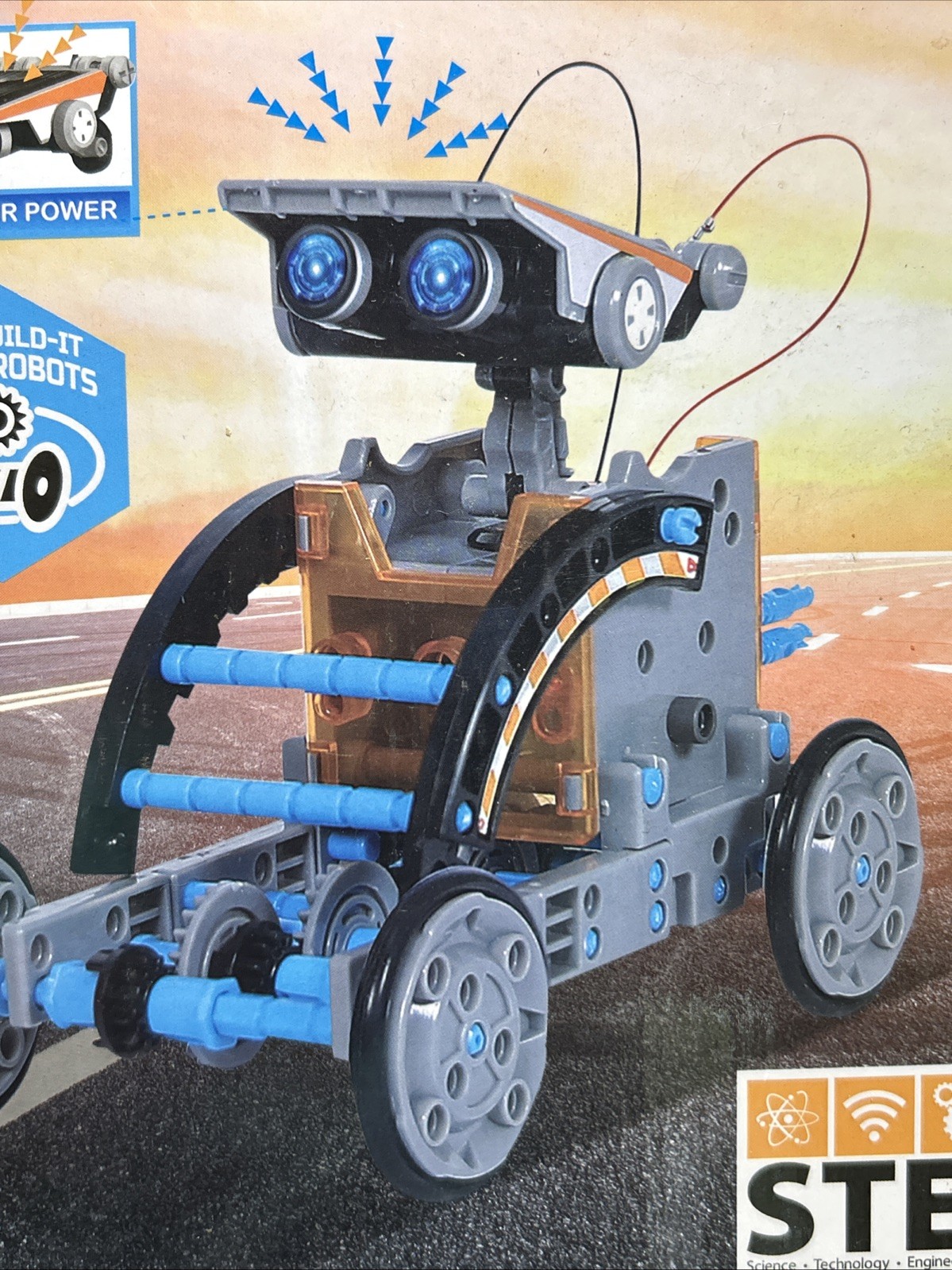 14 in 1 Solar Robot STEM Kit For Kids, Learning, Engineering, Building Kit, Gift