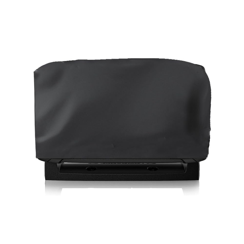 Fishfinder Cover for Lowrance, Humminbird 7 inches Models（Black） Black