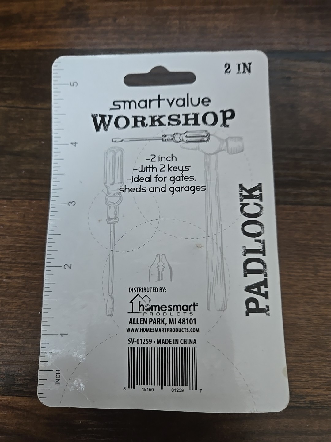 Smart Value 2" Padlock Sv-01259