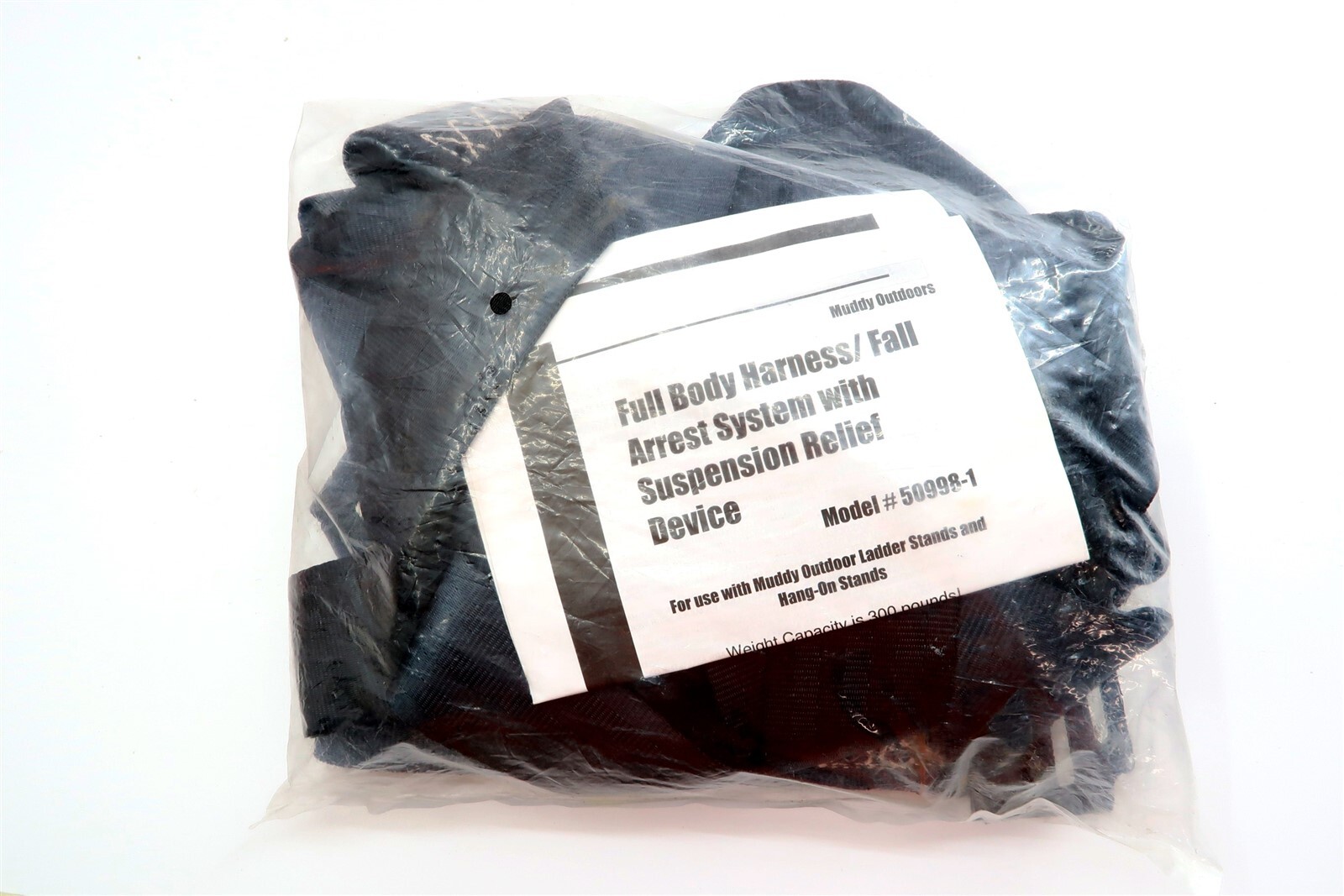 New Muddy Outdoors Full Body Harness / Fall Arrest System with Suspension Relief