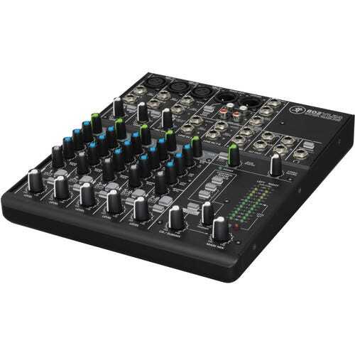 Mackie 802VLZ4 with 4 XLR Cables