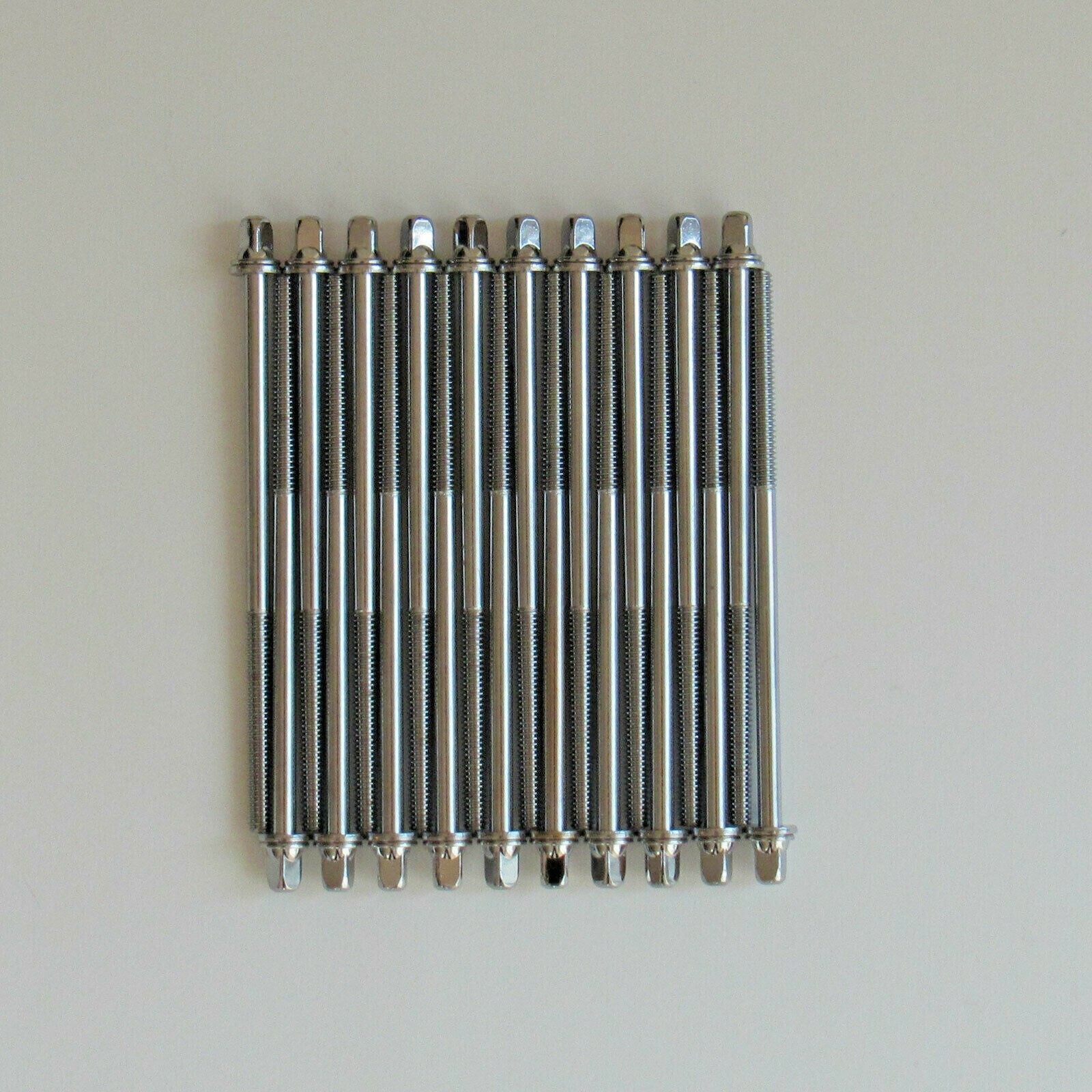 20 Drum Tension Rods 116mm(4 1/2") Chrome with Washers Diameter 7/32" Drum Part