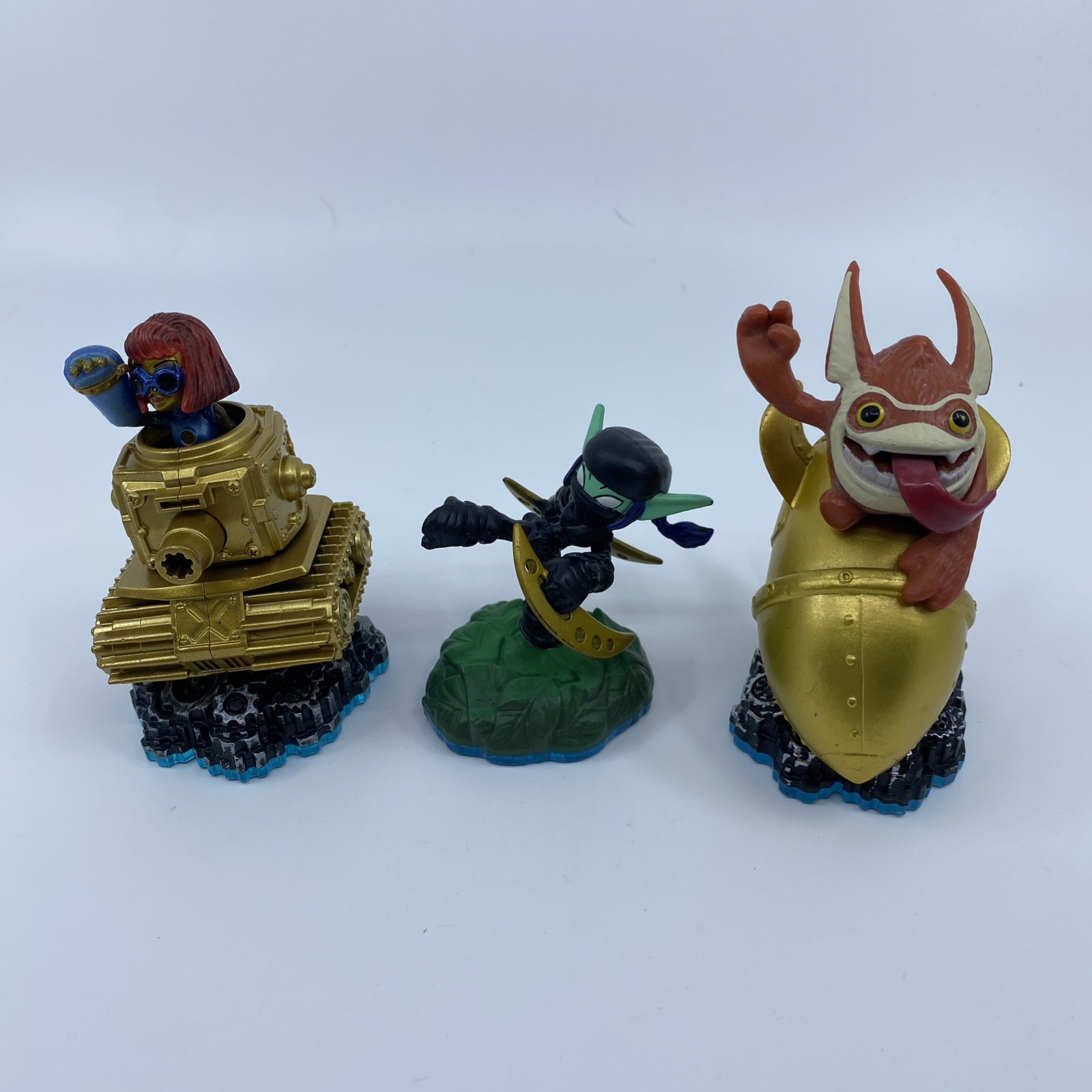 Skylanders Swap Force Set of 3 Figures - Sprocket, Trigger, Ninja Stealth Elf