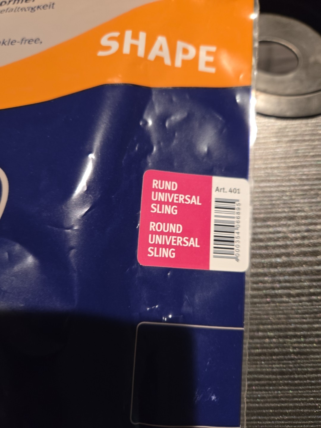 Pedag Round Universal Sling Shoe Tree #401 Shape Blue Pair