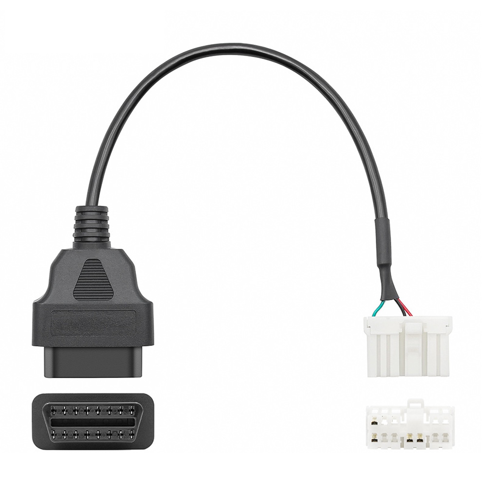 12-Pin Female Connector OBD II Diagnostic Tool Harness Cable For Tesla Model S X