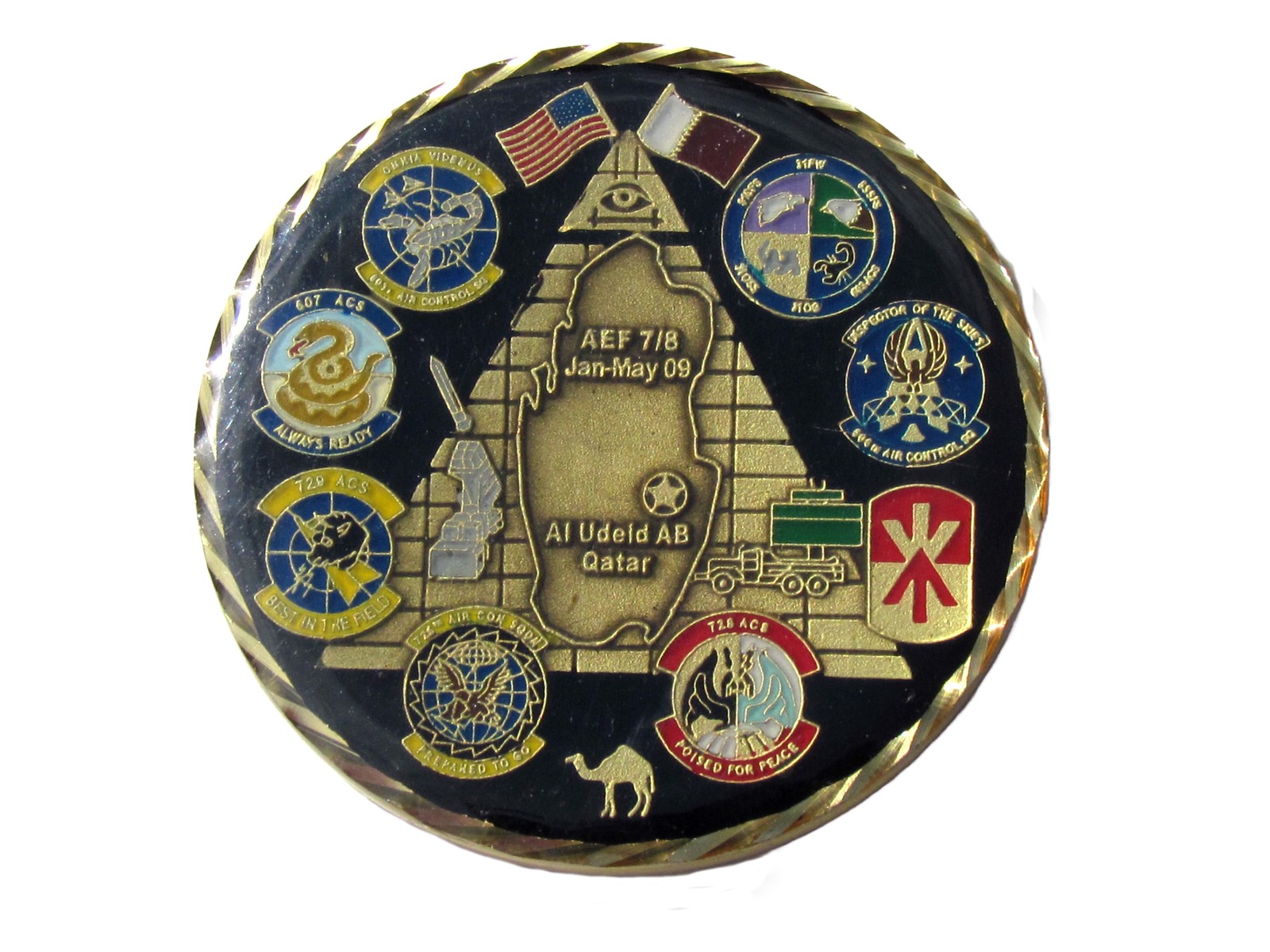 US Army AEF 7/5 Jan-May 09 Challenge Coin