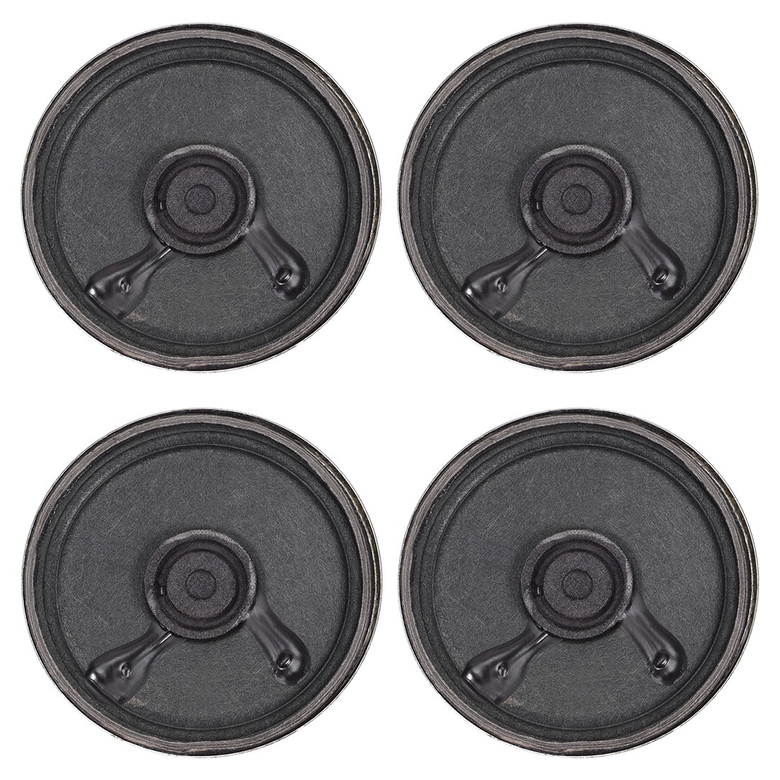 0.5W 8 Ohm Micro Internal Speaker Magnet Loudspeaker 50mm Dia 4pcs