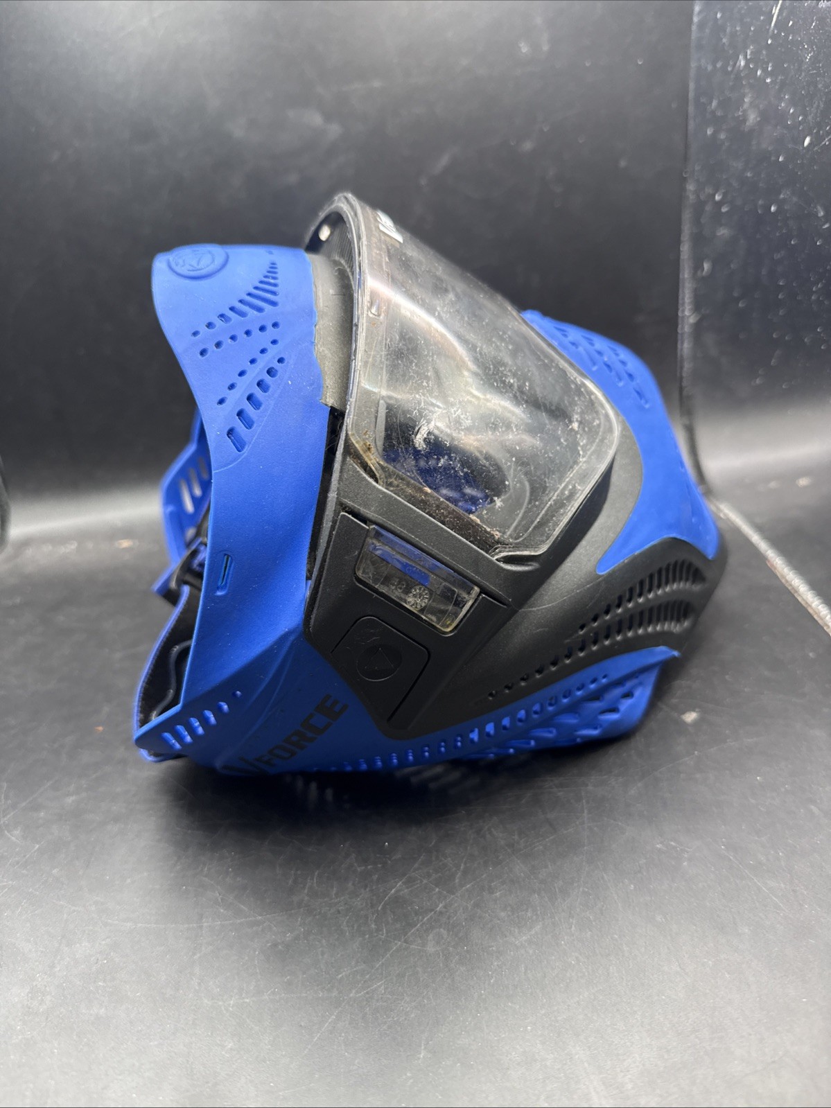 VForce Profiler Paintball Mask Black & Blue Used