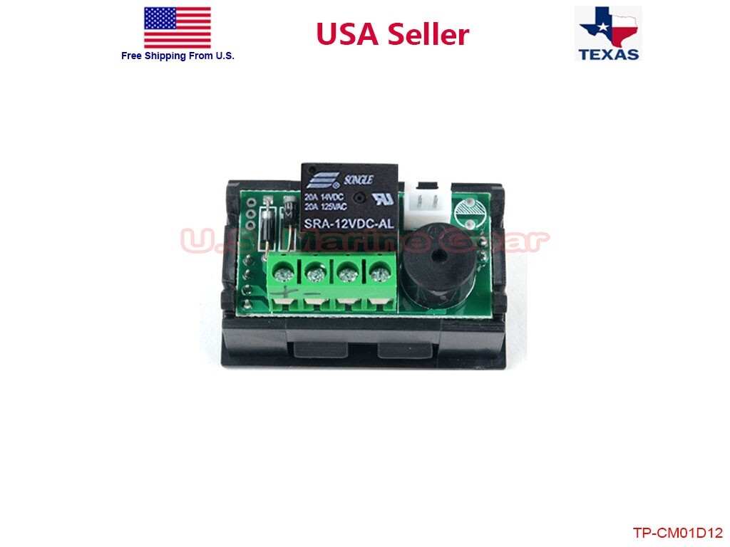 Digital LED Microcomputer Thermostat Controller Switch Temperature Sensor DC 12V