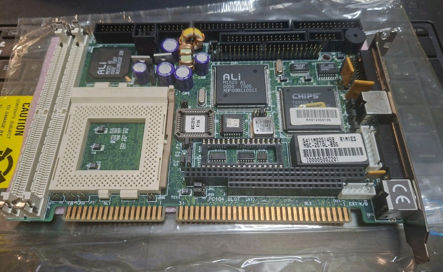Mitac MSC 251AL BS5 Half Board Computers Socket 7 Used