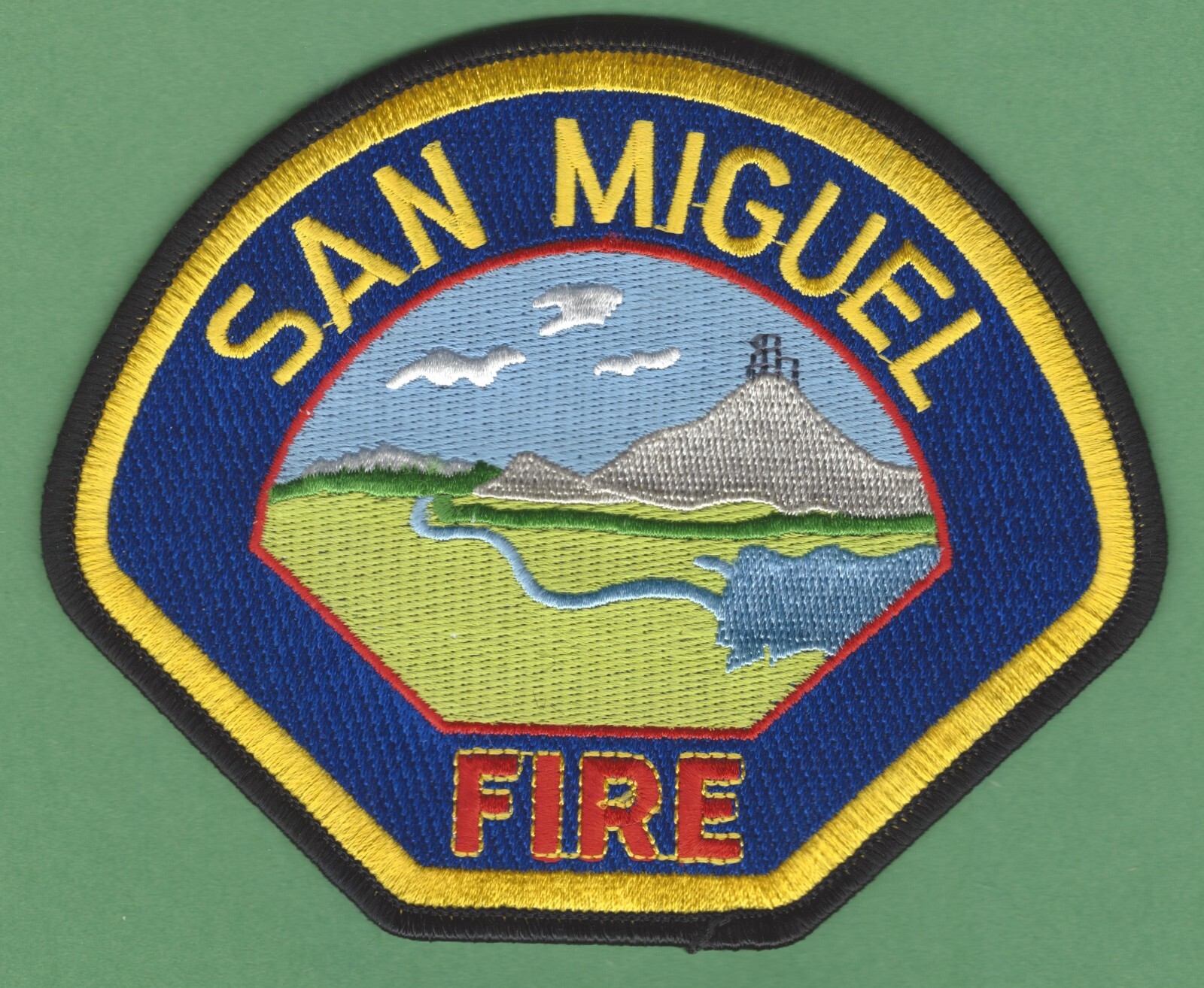 SAN MIGUEL CALIFORNIA FIRE RESCUE PATCH