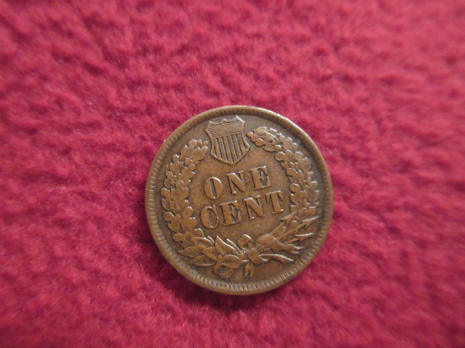 1896 DATED INDIAN CENT ORIGINAL