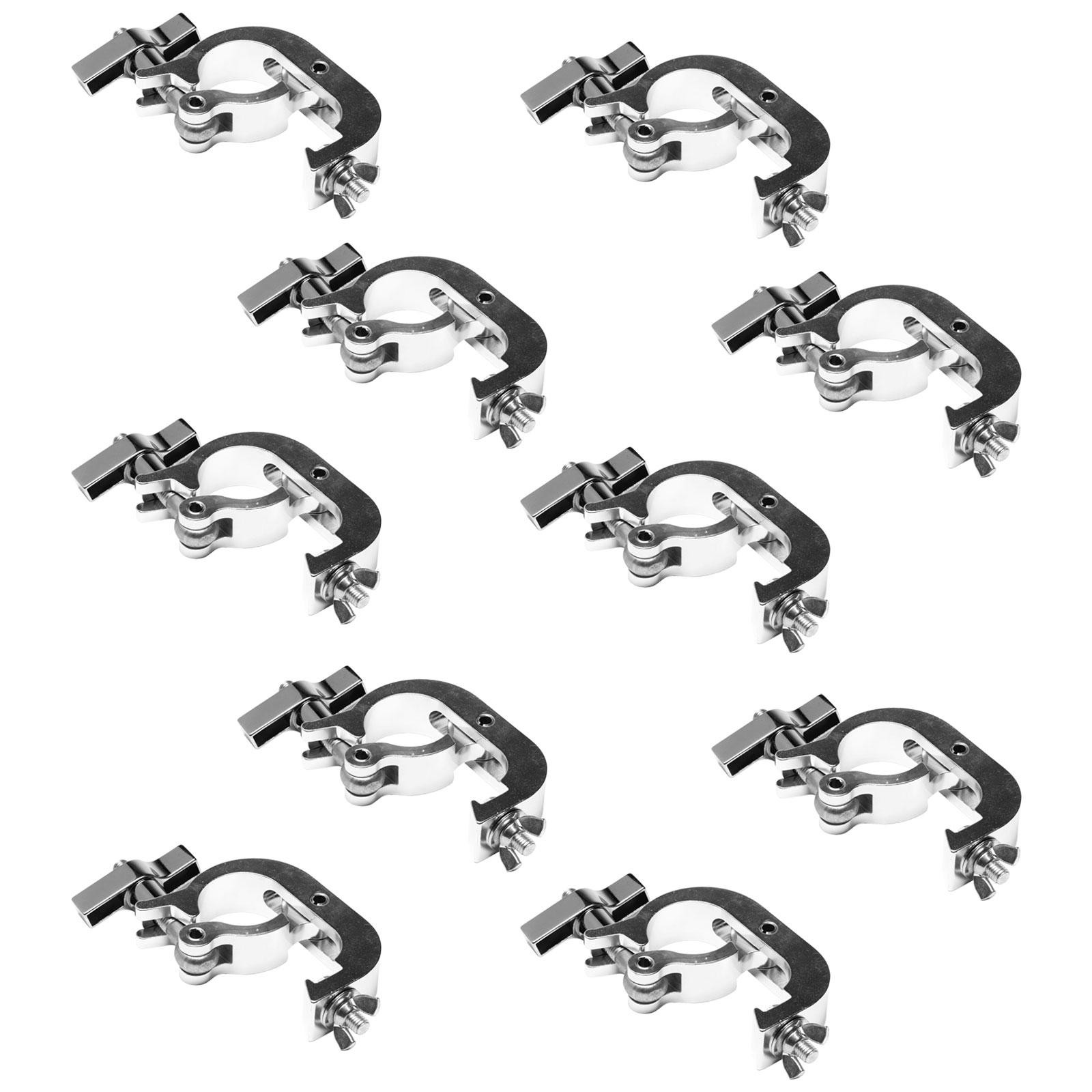 Global Truss Trigger Clamp Heavy Duty Wrap Around Hook Style Clamp 10 Pack