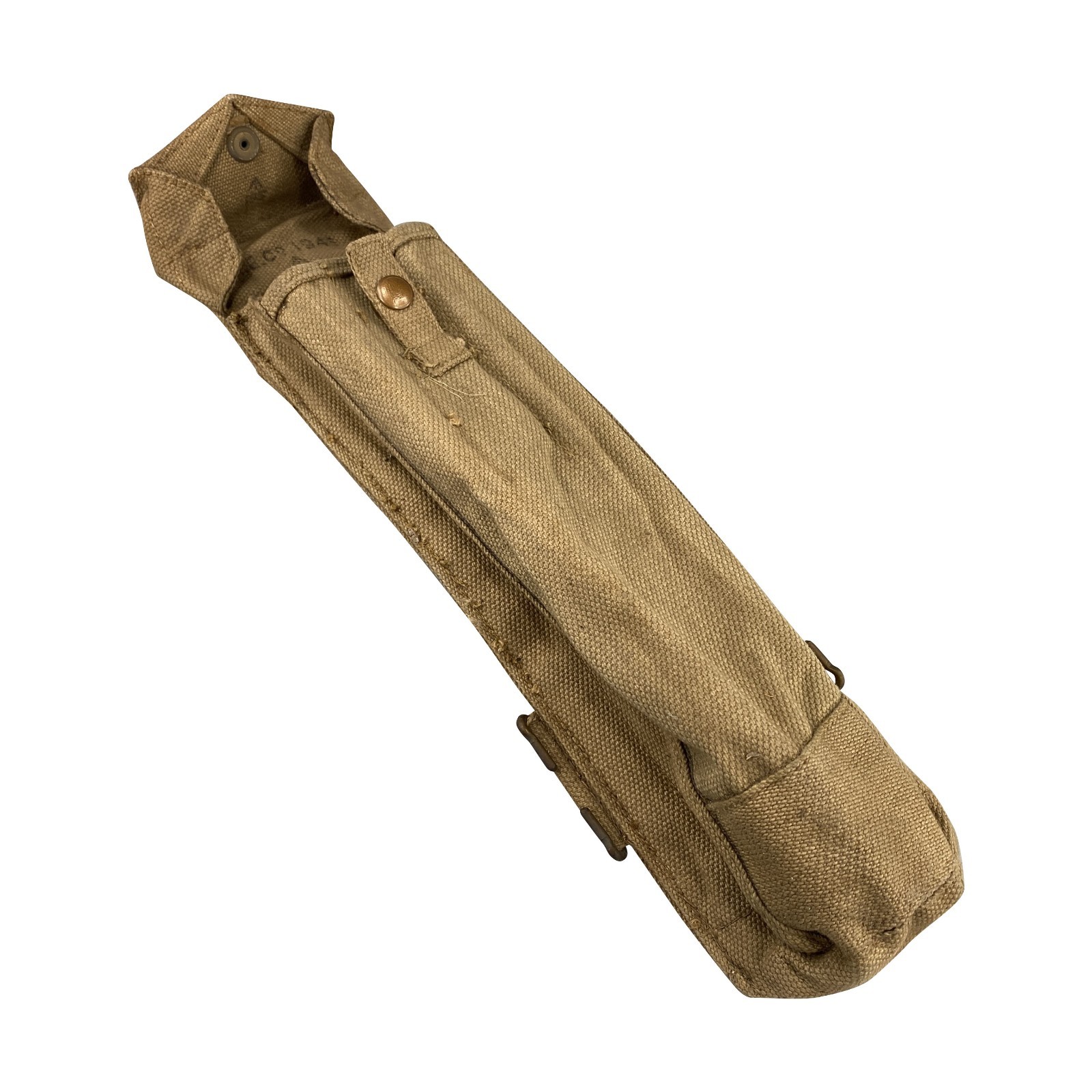 Magazine Pouch, British/Australian WW2 Lanchester SMG 50rd - Original