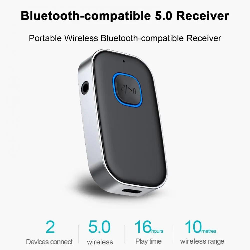 Call Music Bluetooth Transmitter Electronic AUX Adapter Receiver Headphone iPod