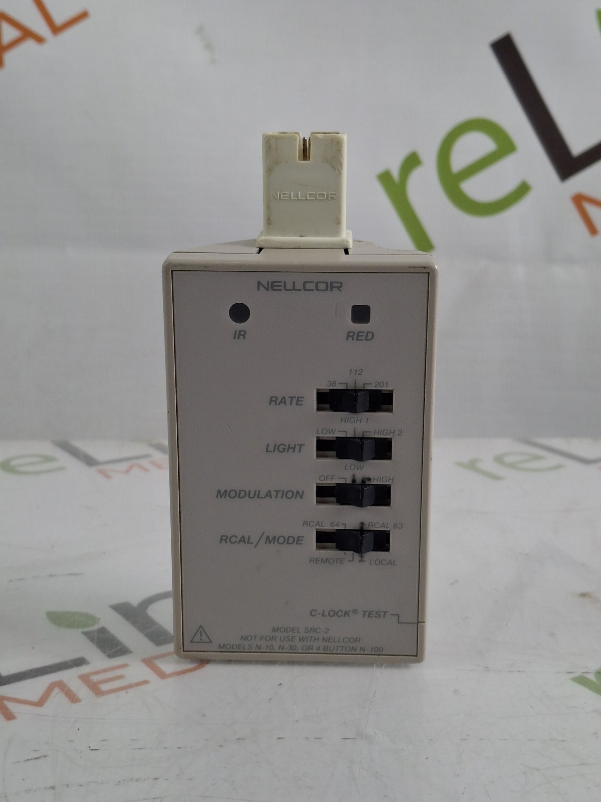 Nellcor SRC-2 C-Lock Pulse Oximeter Tester