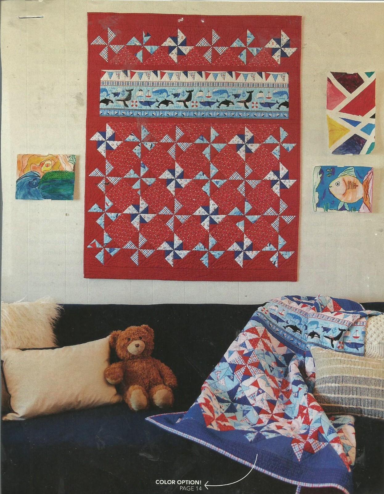 E0719   COME SAID WITH ME WALLHANGING QUILT PATTERN/INSTRUCTIONS