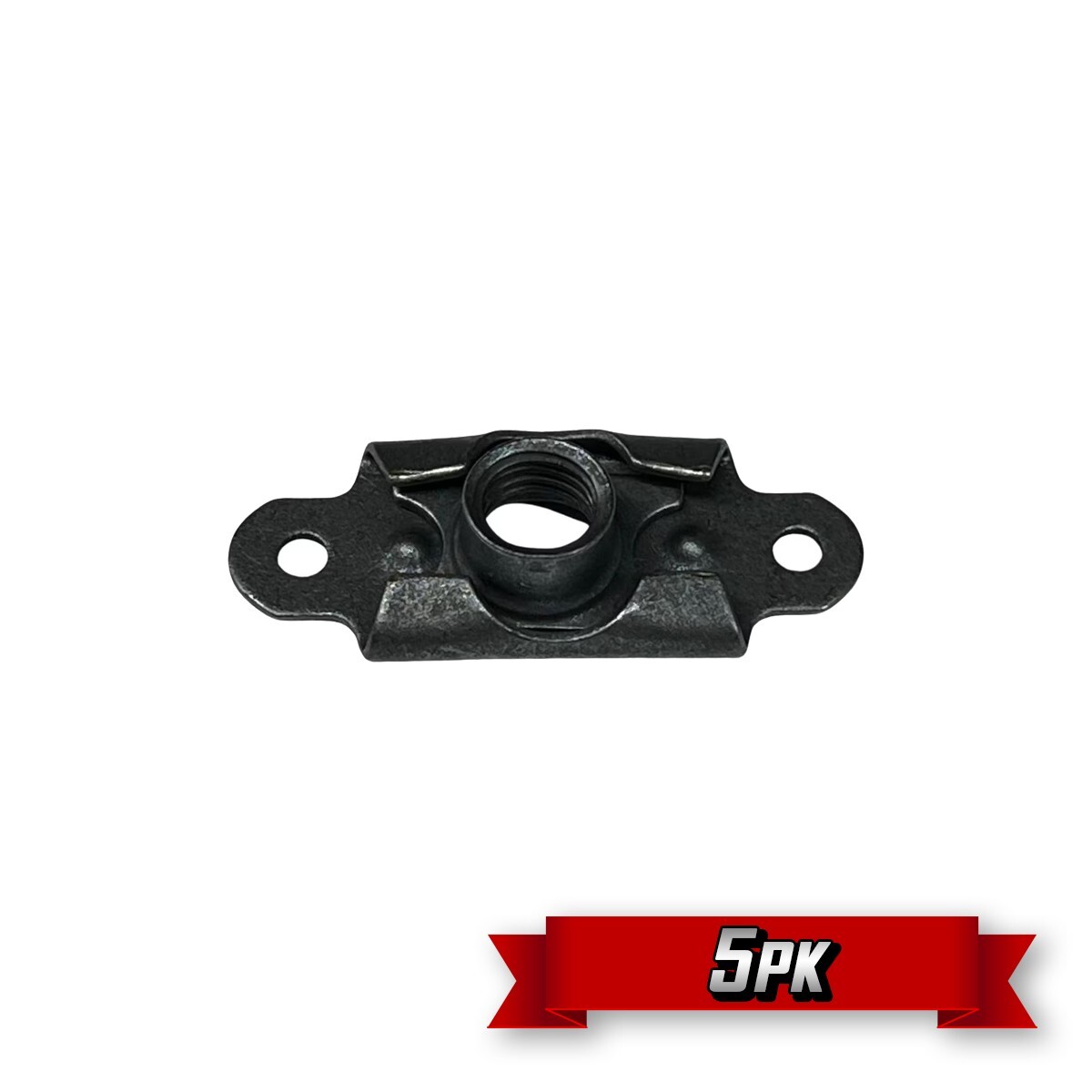 Floating Nutplate, 10-32 Thread, Black Moly (MS21059-L3) {5pk}